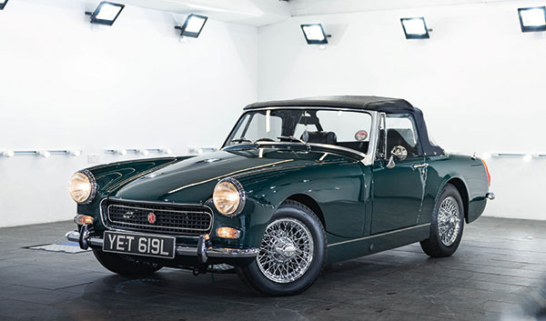 ARG Refinishing, Leek Based Leading Midlands Classic Car Restoration Company - MG Midget / AH Sprite