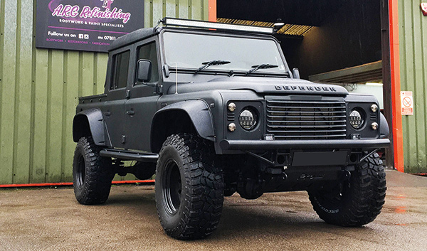 ARG Refinishing, Leek Based Car Customisation - Land Rover Defender